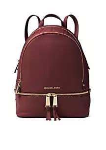 michael kors bags at belk|Michael Kors black backpack.